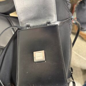 Givenchy Black Leather Belt Bag